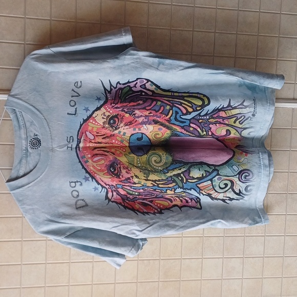 'Dog is Love' t shirt - Picture 1 of 3